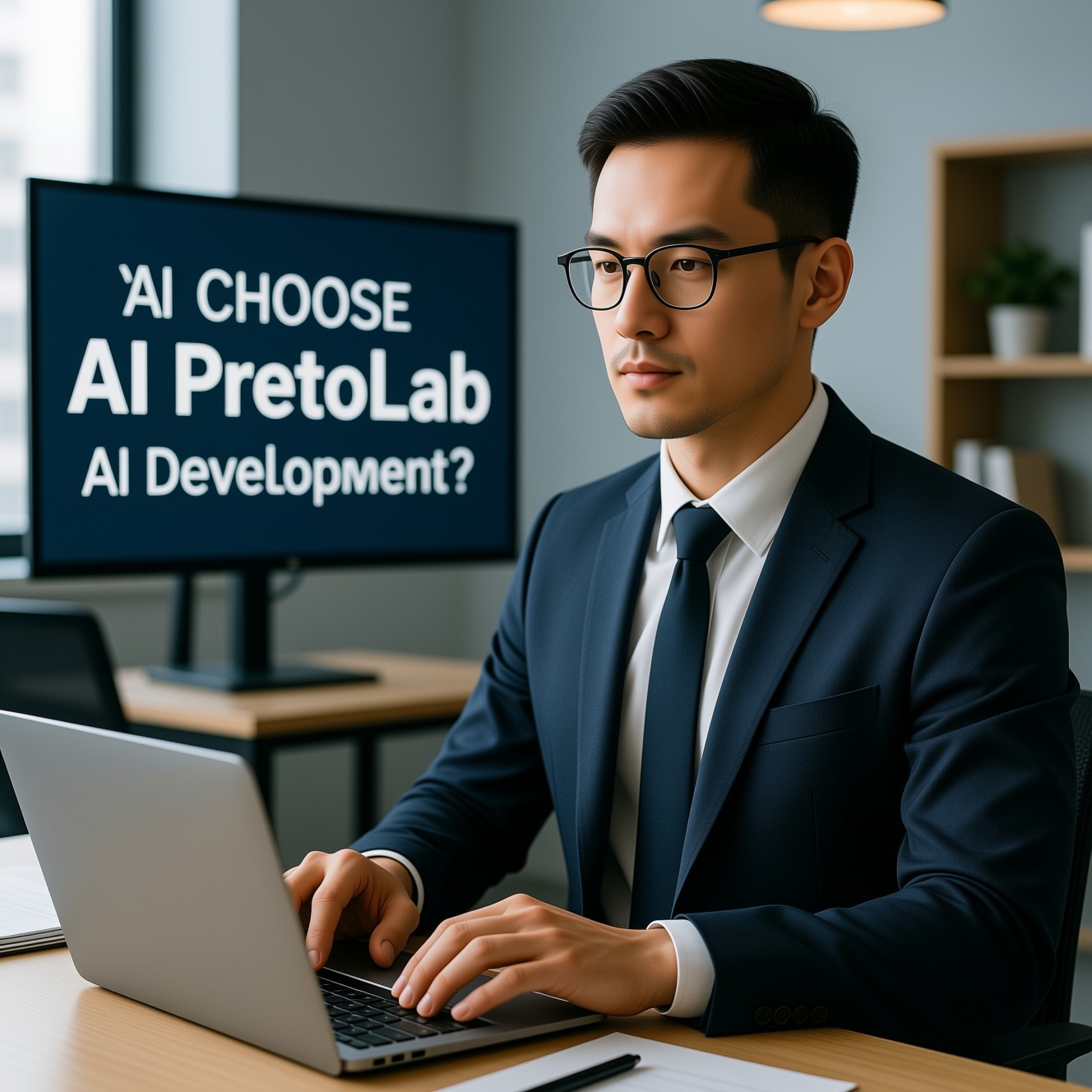 AI development workspace
